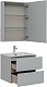 Aquanet Мебель для ванной Алвита New 60 2 ящика подвесная серая матовая – фотография-28